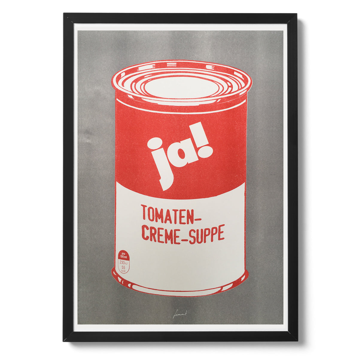 Tomaten-Creme Suppe (Rot)